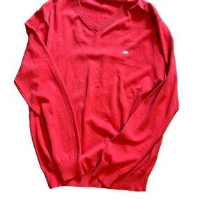 Southern Tide pullover orange size small